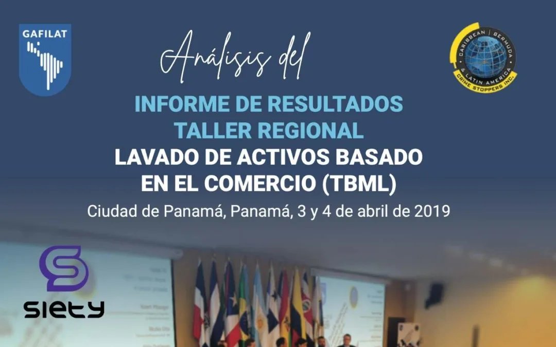 Tipologías contenidas en el informe de GAFILAT (2019) sobre el lavado de activos basado en el comercio (TBML)